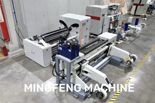 China Cheap Slitting Rewinding Machine Roll to Roll Slitter Rewinder Machine