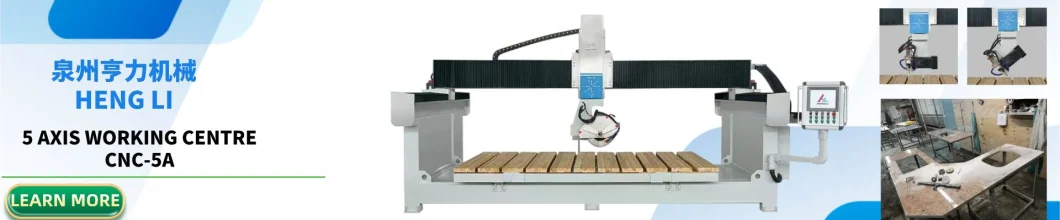 Bridge Block Cutting Machine Multi-Blade Marble Granite Quartz Stone High Precision