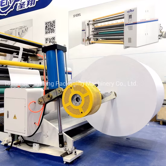 Máquina cortadora rebobinadora de rollos de papel Jumbo Máquina convertidora de papel Máquina cortadora de papel para papel artesanal Papel de silicona