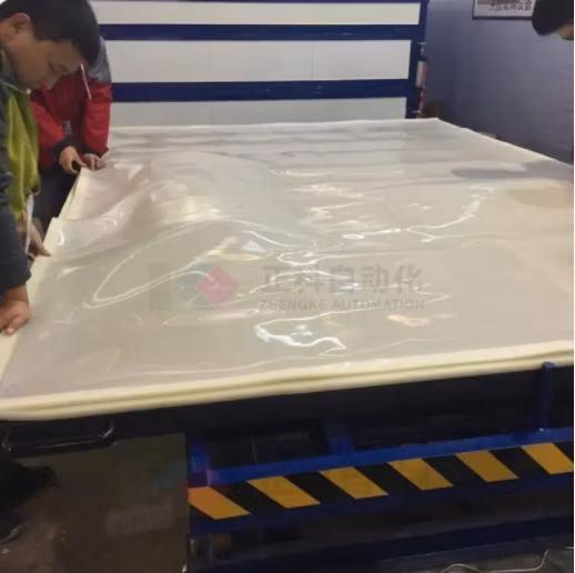 China 2023 Máquina de mesa de corte de carga de piedra de losa de vidrio CNC todo en uno automática de alta eficiencia Fabricante laminado templado